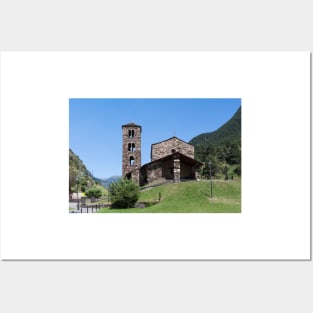 Romanesque Church in Andorra Posters and Art